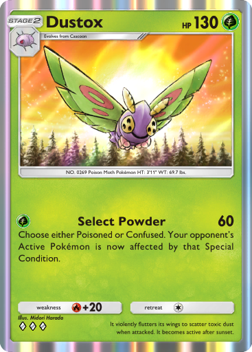 Pokemon TCG Pocket - B1 007 Dustox