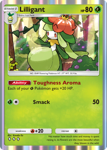 Pokemon TCG Pocket - B1 018 Lilligant