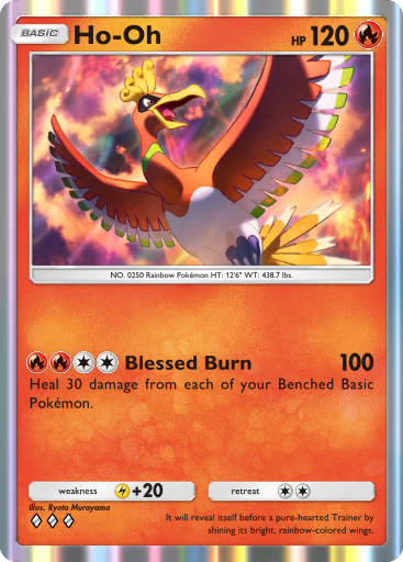 Pokemon TCG Pocket - B1 032 Ho-Oh