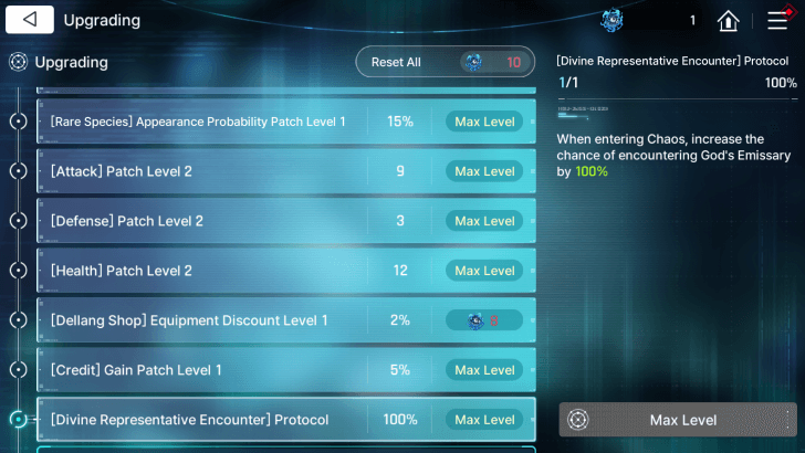 Chaos Zero Nightmare - Upgrade Zero System