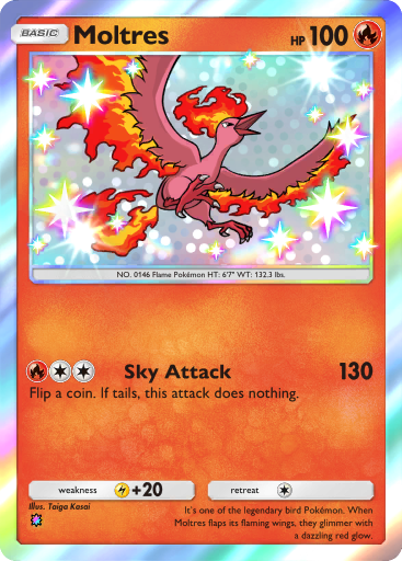 Pokemon TCG Pocket - B1 292 Moltres