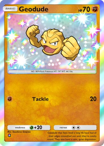 Pokemon TCG Pocket - B1 307 Geodude