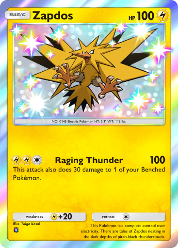 Pokemon TCG Pocket - B1 302 Zapdos
