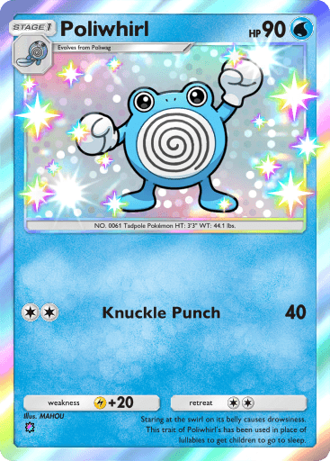 Pokemon TCG Pocket - B1 296 Poliwhirl