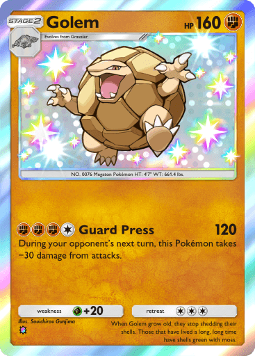 Pokemon TCG Pocket - B1 309 Golem