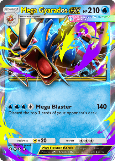 Pokemon TCG Pocket - B1 052 Mega Gyarados ex