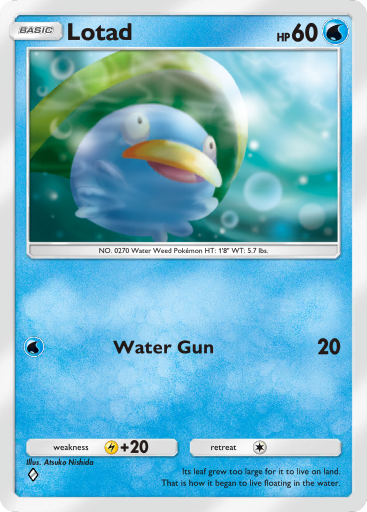 Pokemon TCG Pocket - B1 053 Lotad
