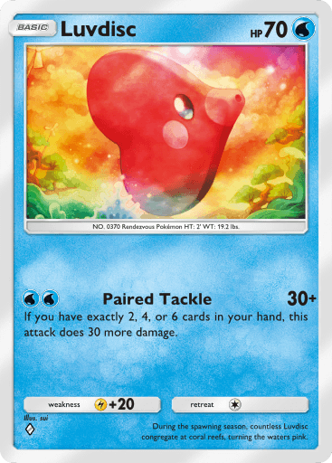 Pokemon TCG Pocket - B1 060 Luvdisc