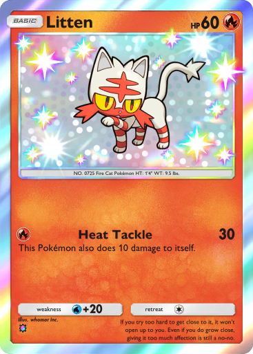 Pokemon TCG Pocket - B1 293 Litten
