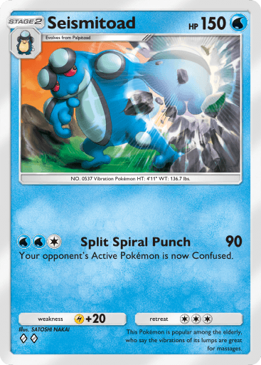 Pokemon TCG Pocket - B1 065 Seismitoad