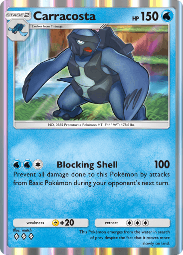 Pokemon TCG Pocket - B1 067 Carracosta