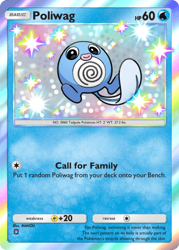 Pokemon TCG Pocket - B1 295 Poliwag