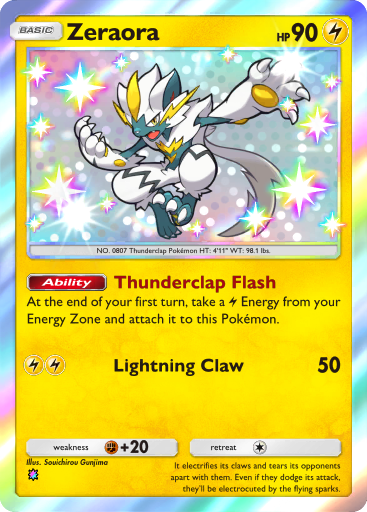 Pokemon TCG Pocket - B1 304 Zeraora