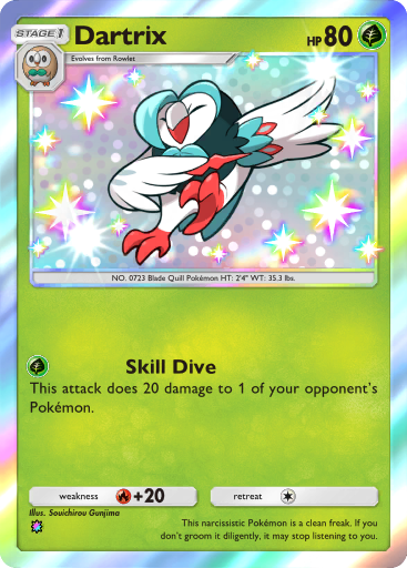 Pokemon TCG Pocket - B1 291 Dartrix