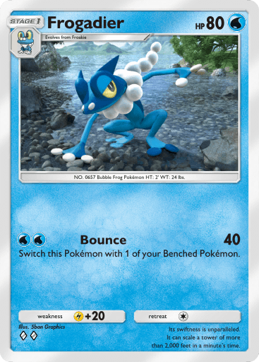 Pokemon TCG Pocket - B1 072 Frogadier