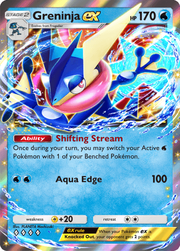 Pokemon TCG Pocket - B1 073 Greninja ex