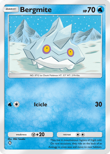 Pokemon TCG Pocket - B1 074 Bergmite
