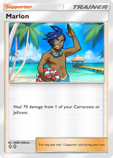 Pokemon TCG Pocket - B1 221 Marlon