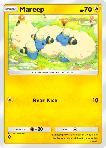 Pokemon TCG Pocket - B1 082 Mareep