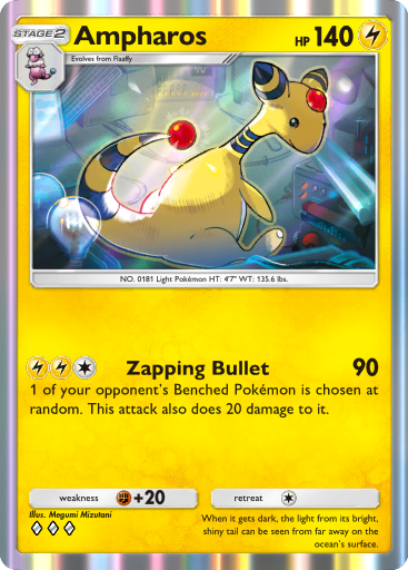 Pokemon TCG Pocket - B1 084 Ampharos
