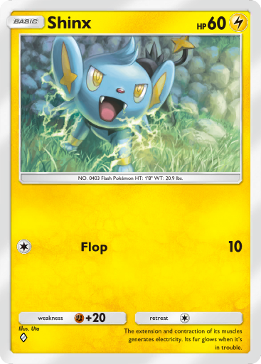 Pokemon TCG Pocket - B1 086 Shinx