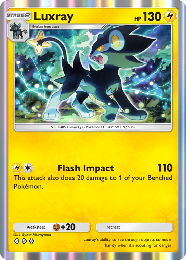 Pokemon TCG Pocket - B1 088 Luxray
