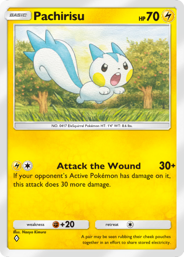 Pokemon TCG Pocket - B1 089 Pachirisu