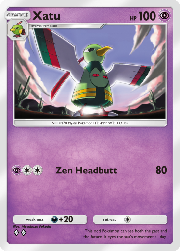 Pokemon TCG Pocket - B1 098 Xatu