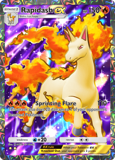 Pokemon TCG Pocket - B1 253 Rapidash ex