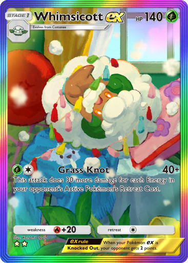 Pokemon TCG Pocket - B1 273 Whimsicott ex