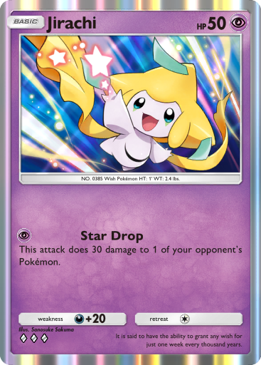 Pokemon TCG Pocket - B1 106 Jirachi