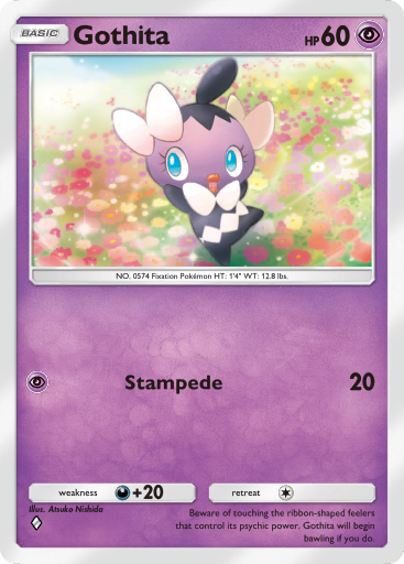 Pokemon TCG Pocket - B1 112 Gothita