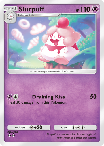 Pokemon TCG Pocket - B1 118 Slurpuff