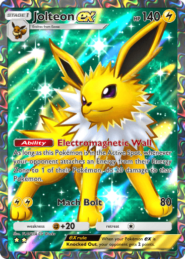 Pokemon TCG Pocket - B1 257 Jolteon ex