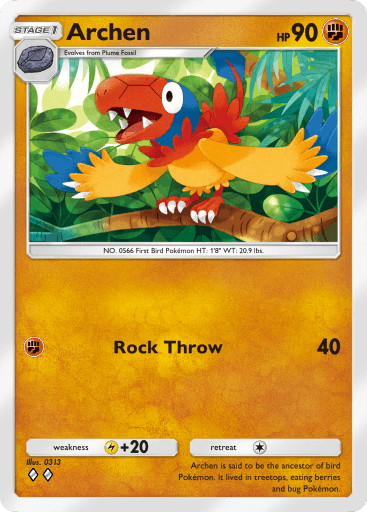 Pokemon TCG Pocket - B1 133 Archen