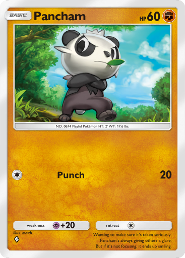 Pokemon TCG Pocket - B1 138 Pancham