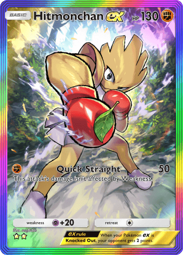 Pokemon TCG Pocket - B1 279 Hitmonchan ex