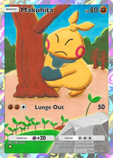 Pokemon TCG Pocket - B1 240 Makuhita