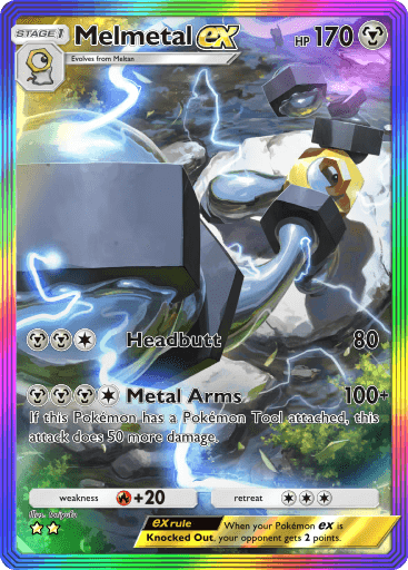 Pokemon TCG Pocket - B1 282 Melmetal ex