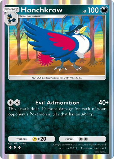 Pokemon TCG Pocket - B1 149 Honchkrow