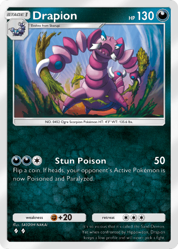 Pokemon TCG Pocket - B1 153 Drapion