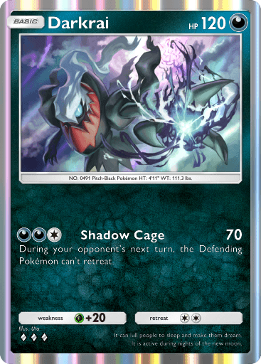 Pokemon TCG Pocket - B1 154 Darkrai