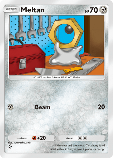 Pokemon TCG Pocket - B1 173 Meltan