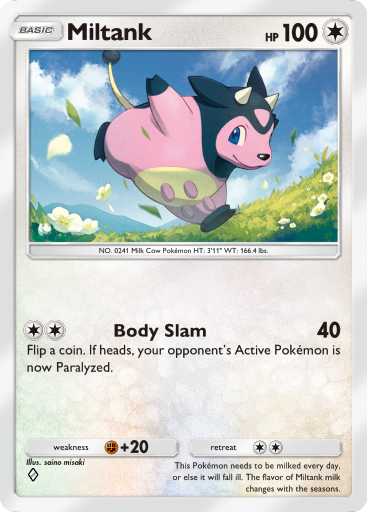 Pokemon TCG Pocket - B1 187 Miltank