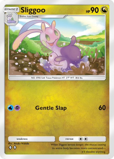 Pokemon TCG Pocket - B1 178 Sliggoo