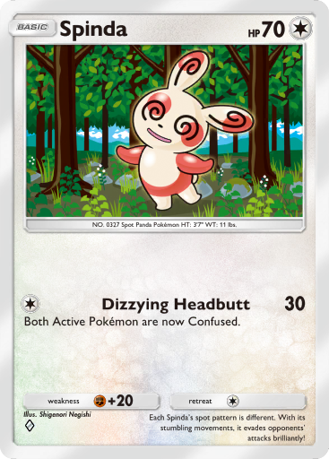Pokemon TCG Pocket - B1 195 Spinda
