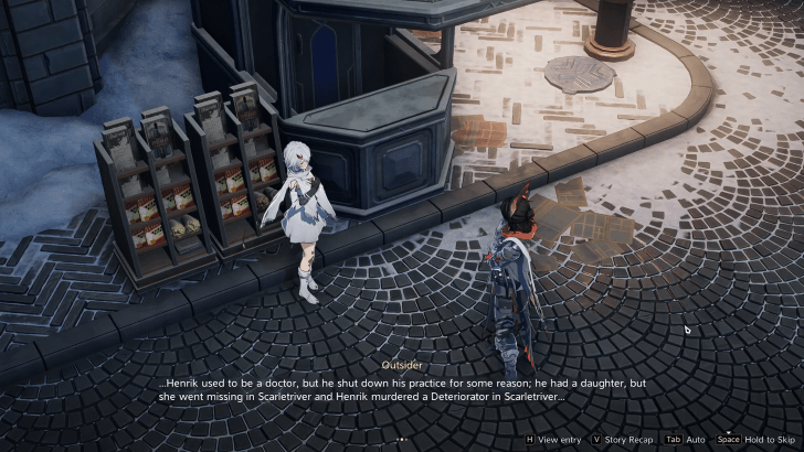 Duet Night Abyss A Bouquet for a Maiden Ticket Booth Meeting