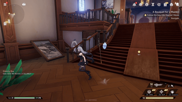 Duet Night Abyss A Bouquet for a Maiden Hypnos House Lobby