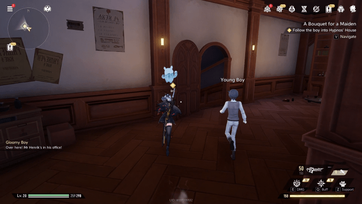 Duet Night Abyss A Bouquet for a Maiden Enter Henriks Office