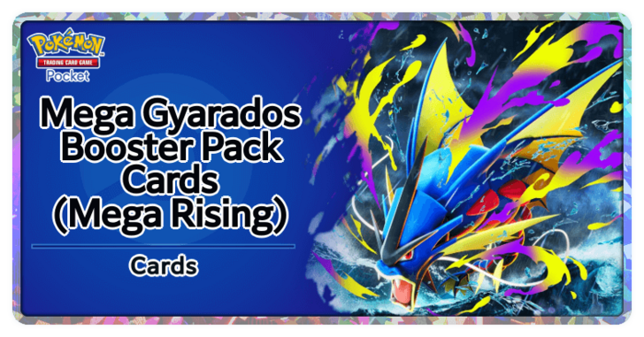 Pokemon TCG Pocket - Mega Gyarados Pack Top Banner
